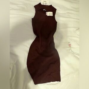 Brown dress